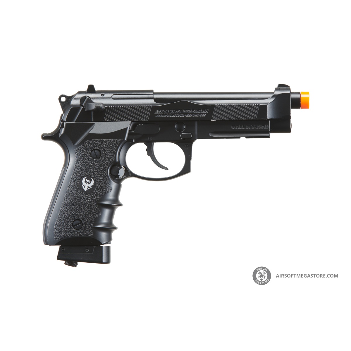thumbnail image 2 of HFC Metal M9 CO2 Gas Blowback Airsoft Pistol, Black 2 of 10
