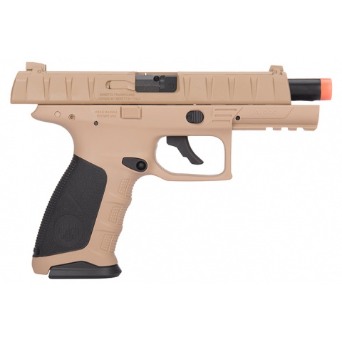 Elite Force Umarex Berretta APX Airsoft CO2 Pistol - FDE/BLACK