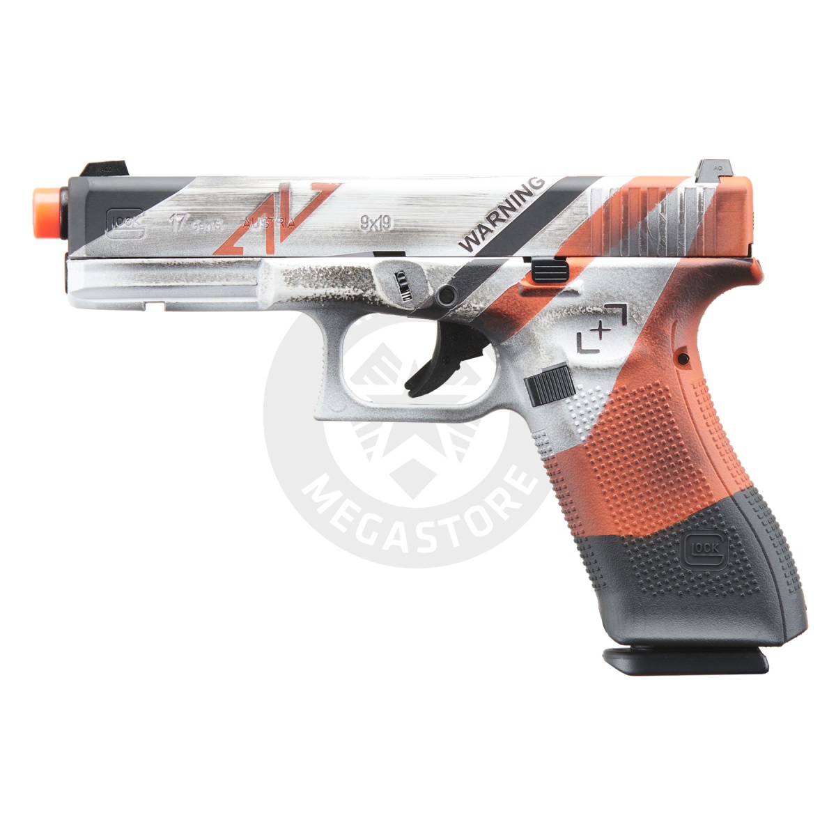 Umarex Elite Force Glock 17 Gen 5 GBB Airsoft Pistol (Cerakote Color:  Asiimov)