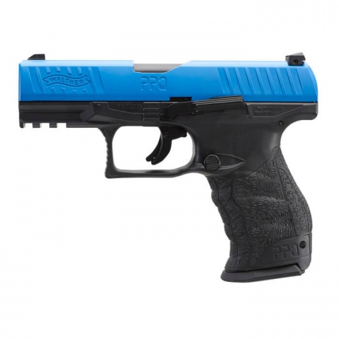 Umarex T4E Walther PPQ LE .43 Cal Paintball Pistol with Extra Magazine - BLACK/BLUE