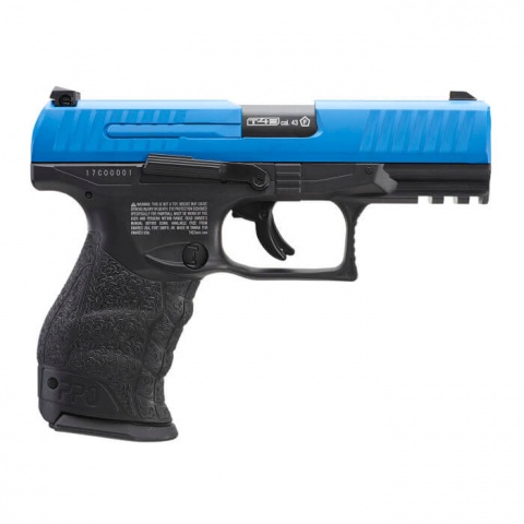 Umarex T4E Walther PPQ LE .43 Cal Paintball Pistol with Extra Magazine - BLACK/BLUE
