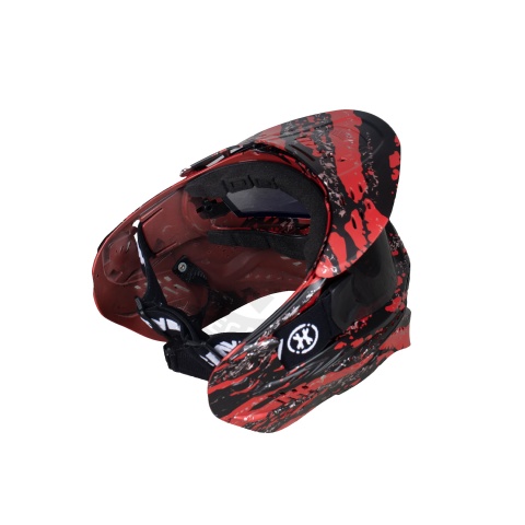 HK Army HSTL Goggle - Fracture Black/Red