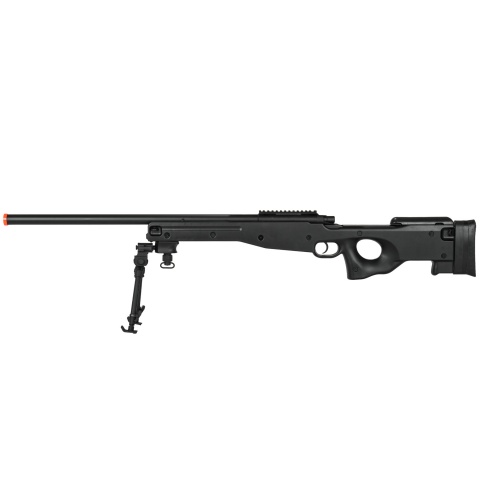 AGM Airsoft MK96 Bolt Action Sniper Rifle w/ Bipod (Color: Black)