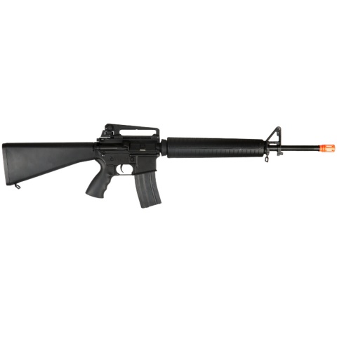 Atlas Custom Works Airsoft Full Length M16 AEG Rifle w/ Full Metal Gearbox (Color: Black)