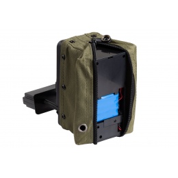 A&K Electric Winding 1500 Round Box Magazine for Airsoft M249 Series AEG 