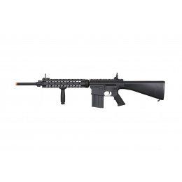 A&K Full Metal SR-25 Airsoft AEG Rifle with Stubby Stock (Color: Black)