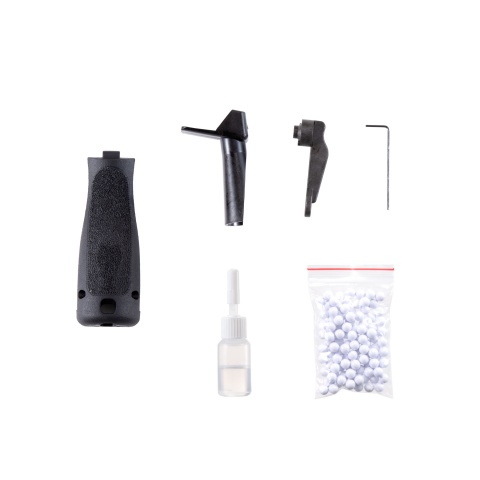 KWA ATP-SE Gas Blowback Pistol Starter Kit w/ 3 Targets, Green Gas, & 1000 BBs (Color: Black)