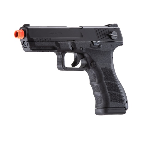 KWA ATP-SE Gas Blowback Pistol Starter Kit w/ 3 Targets, Green Gas, & 1000 BBs (Color: Black)