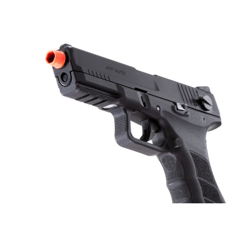 KWA ATP-SE Gas Blowback Pistol Starter Kit w/ 3 Targets, Green Gas, & 1000 BBs (Color: Black)