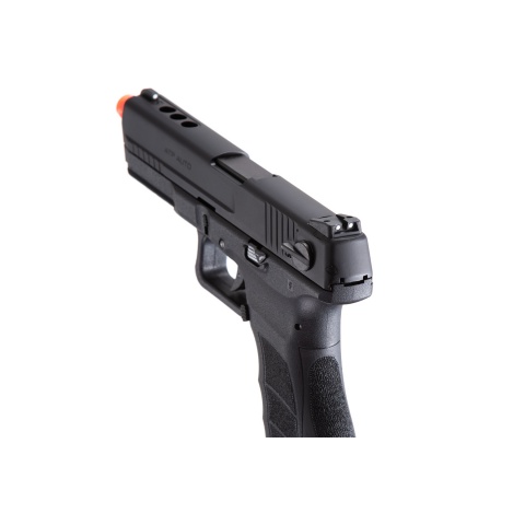 KWA ATP-SE Gas Blowback Pistol Starter Kit w/ 3 Targets, Green Gas, & 1000 BBs (Color: Black)