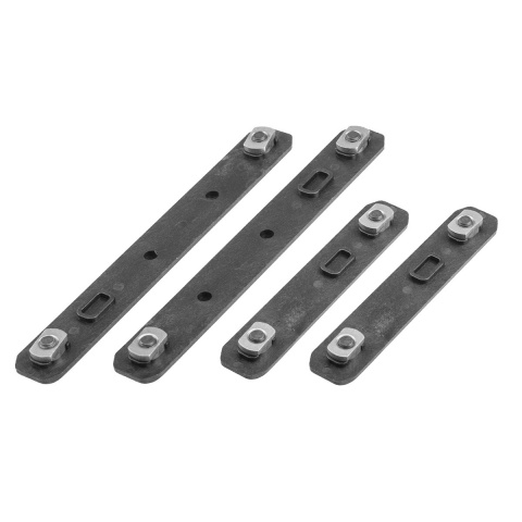 KWA Enhanced Polymer M-LOK Rail Cover Set (Color: Black)