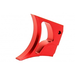 Laylax Omega Round Trigger for Hi-Capa Gas Blowback Airsoft Pistols (Color: Red)