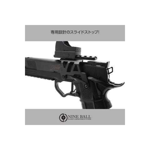 Laylax Aluminum Custom Neo Scope Mount Base for Tokyo Marui Hi-Capa 5.1 & 4.3 Series GBB Pistols (Color: Black)