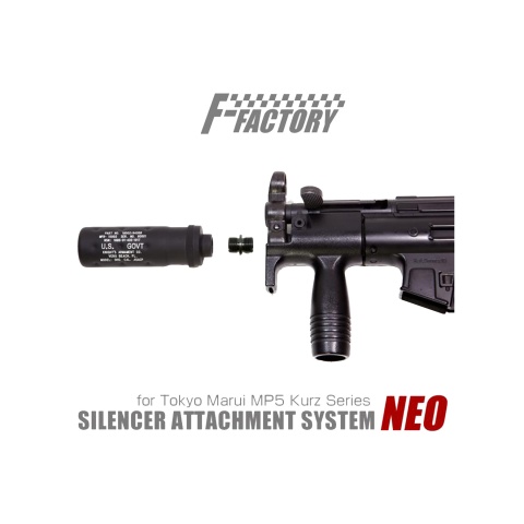 Laylax Silencer Attachment for Tokyo Marui MP5K (Kurz) Series AEGs