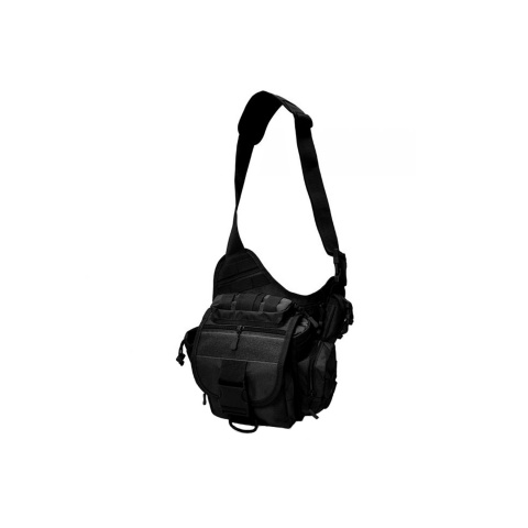 Laylax Military One-Shoulder Bag (Color: Black)