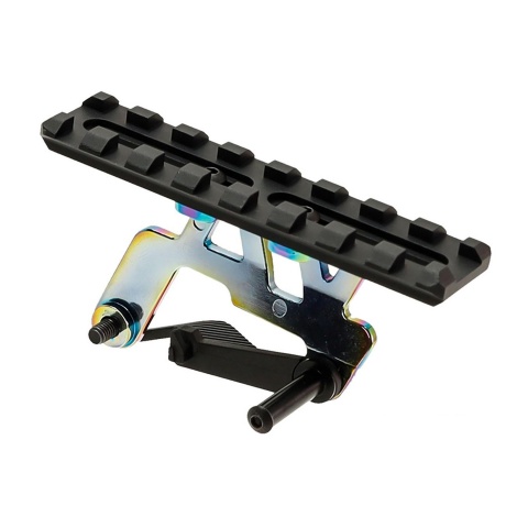 Laylax Nine Ball Aluminum Custom Neo Scope Mount Base for Tokyo Marui Hi-Capa 5.1 Series GBB Pistols (Color: Heat Gradation)