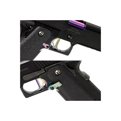 Laylax Nine Ball Custom Extended Magazine Release for Tokyo Marui Hi-Capa Series Airsoft GBB Pistols