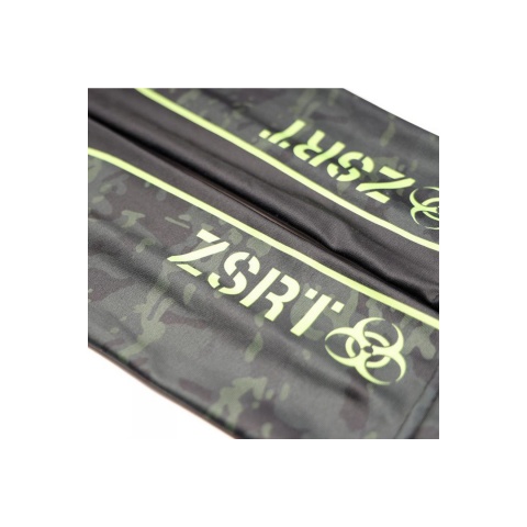 Laylax Zombie Special Response Team (ZSRT) Cool Arm Cover (Color: Black / Zombie Green)