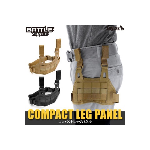 Laylax Battle Style Compact Leg Panel (Black)