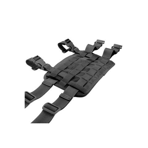 Laylax Battle Style Wide Drop Leg Panel (Black)