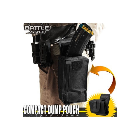 Laylax Battle Style Compact Dump Pouch (Black)