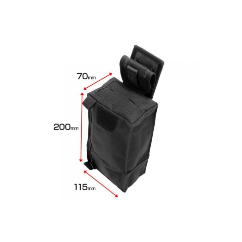 Laylax Battle Style Compact Dump Pouch (Black)