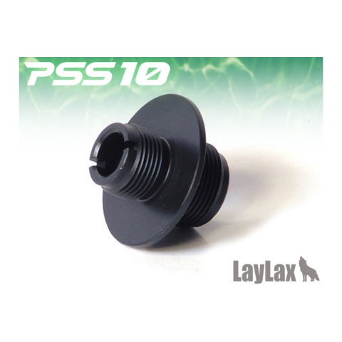 Laylax PSS10 S.A.S. Silencer Attachment for VSR-10 G-Spec Sniper (14mm CW)