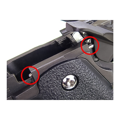 Laylax Nine Ball Stainless Steel Spring and Plunger Set for Tokyo Marui 5.1 Hi-Capa Airsoft GBB Pistols