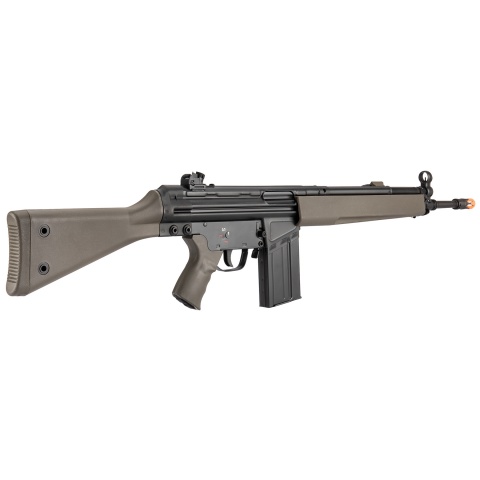 LCT LC-3A3 Full Size AEG Airsoft Rifle with Wide Handguard (Color: Black & OD Green)
