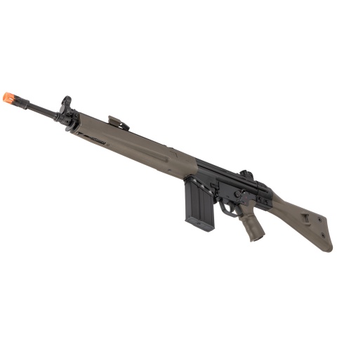 LCT LC-3A3 Full Size AEG Airsoft Rifle with Wide Handguard (Color: Black & OD Green)