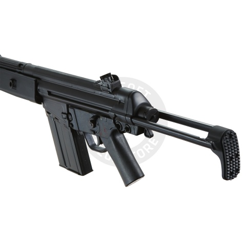 LCT Airsoft LC-3K AEG Rifle with Retractable Stock (EBB)