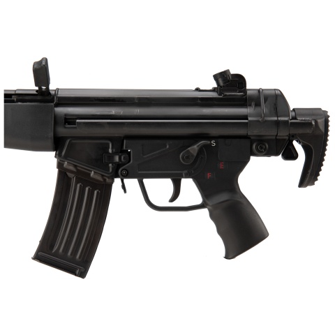 LCT LK-53A3 Full Metal Electric Blowback Airsoft AEG w/ PDW Style Stock (Black)