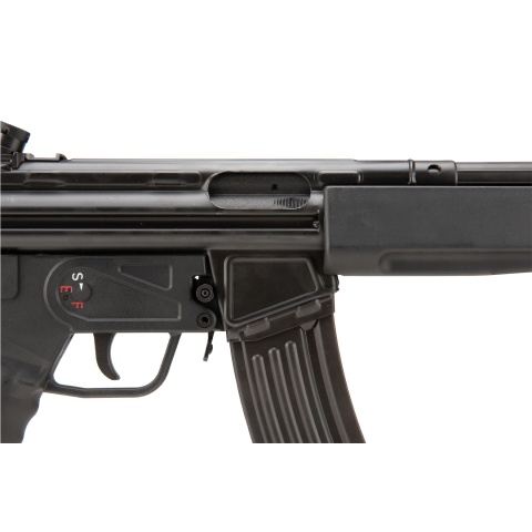 LCT LK-33 A3 Full Metal Electric Blowback Airsoft AEG w/ PDW Style Stock (Color: Black)