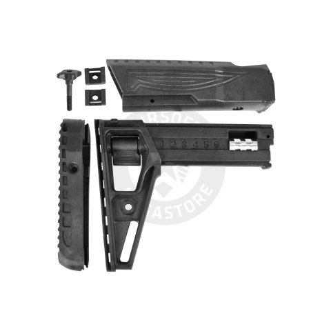 LCT Airsoft LCK-19 Telescoping Fixed Stock