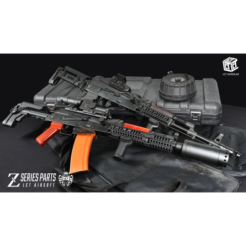 LCT ZKS-74M AK AEG Rifle w/ Folding Stock (Black)