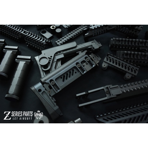 LCT Z-Series PT-1 AK Classic Foldable Buttstock - Black