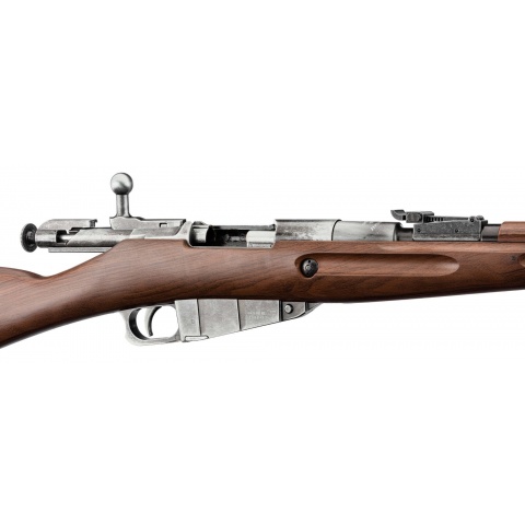 BO Manufacture WWII Mosin-Nagant M44 Airsoft Bolt Action Rifle - FAUX WOOD