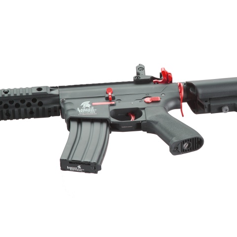 Lancer Tactical Gen 2 M4 Evo Airsoft AEG Rifle (Color: Black / Red)