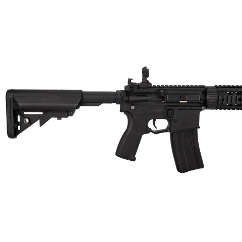 Lancer Tactical LT-15CBAL-G2 SD Gen 2 Nylon Polymer AEG Airsoft Rifle with Mock Suppressor  (Black)