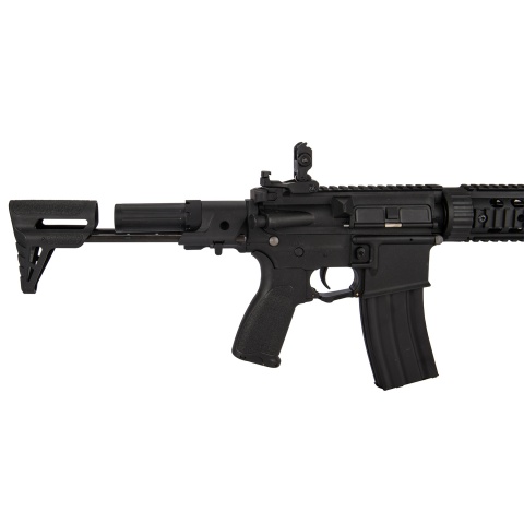 Lancer Tactical LT-15SBDL-G2 Gen 2 AEG Rifle w/ PDW Stock and Mock Suppressor (Color: Black)