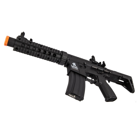 Lancer Tactical LT-15SBDL-G2 Gen 2 AEG Rifle w/ PDW Stock and Mock Suppressor (Color: Black)