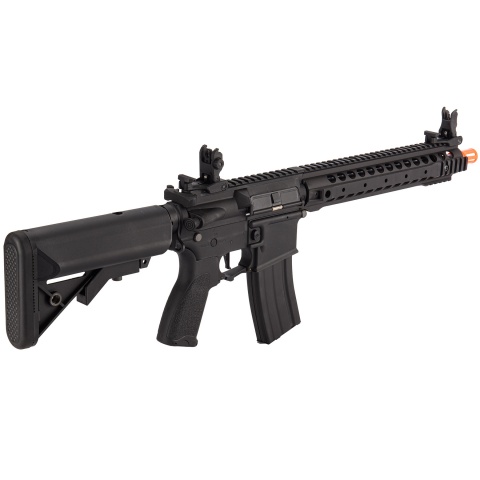 Lancer Tactical LT-24BA12-G2-E Hybrid M4 Carbine AEG Airsoft Rifle (Black)
