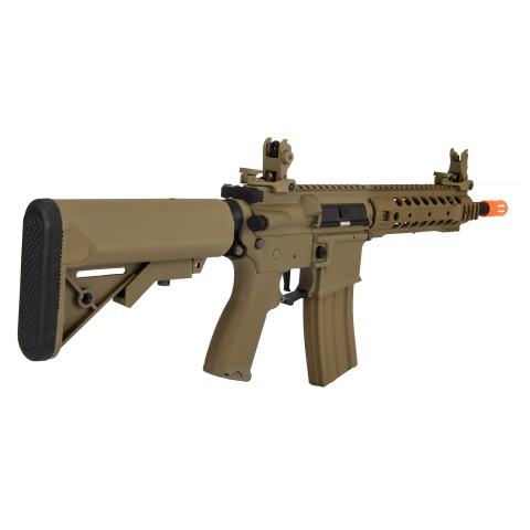 Lancer Tactical LT-24TA8-G2-E Hybrid M4 Carbine AEG Airsoft Rifle (Tan) 