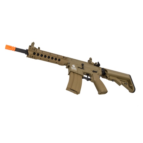 Lancer Tactical LT-24TA8-G2-E Hybrid M4 Carbine AEG Airsoft Rifle (Tan) 