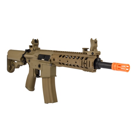 Lancer Tactical LT-24TA8-G2-E Hybrid M4 Carbine AEG Airsoft Rifle (Tan) 