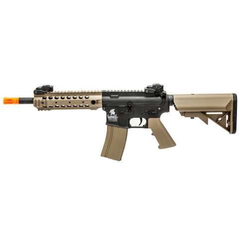 Lancer Tactical Gen 2 M4 CQB AEG Rifle - Black/Tan (Battery and Charger Included)