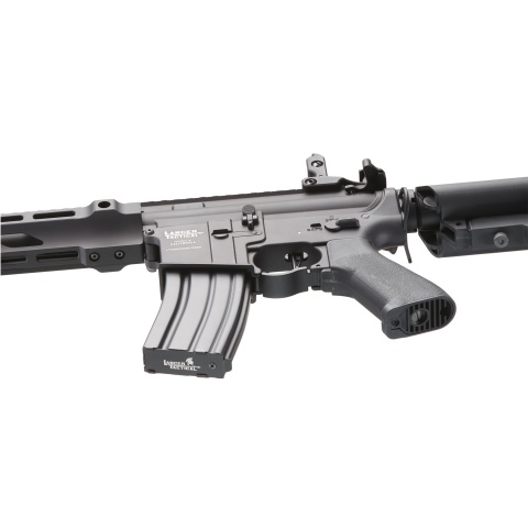 Lancer Tactical Gen 2 ProLine M4 SPR Interceptor Airsoft AEG Rifle (Color: Black)