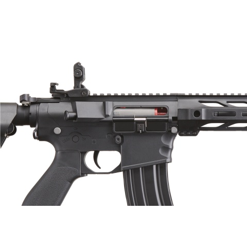 Lancer Tactical Gen 2 Low FPS M4 SPR Interceptor Airsoft AEG Rifle (Color: Black)