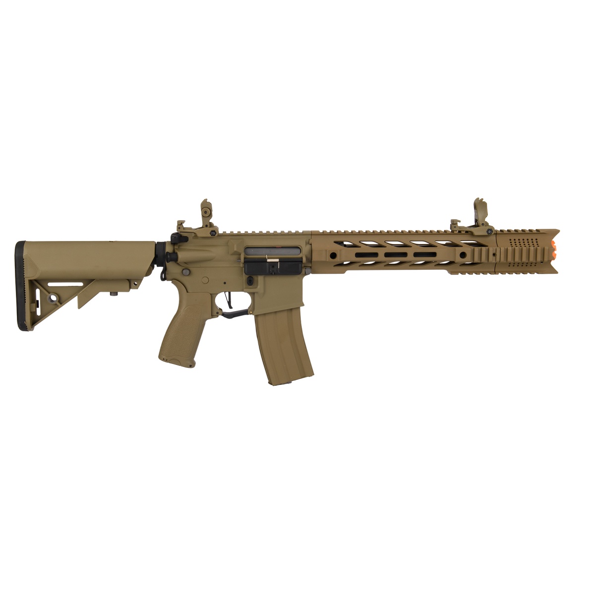 Lancer Tactical Hybrid Gen 2 10" Interceptor M4 Airsoft AEG Rifle
