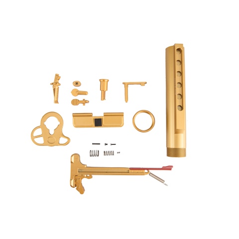 Lancer Tactical Gold Dress Up Kit for M4 